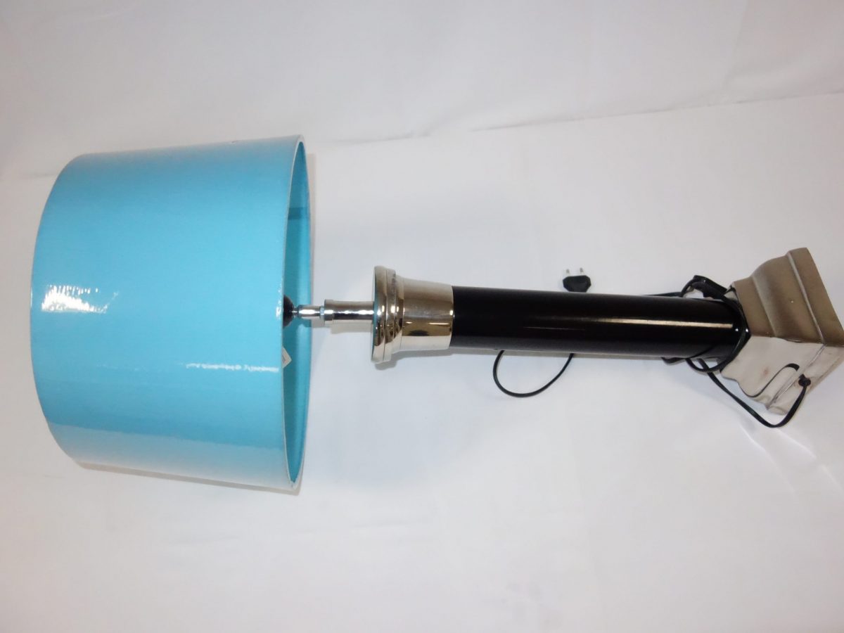 Stojanová lampa modrá 79 – Obrázok 2