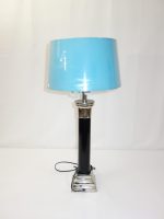 Stojanová lampa modrá 79