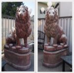 Monumentálny Lev na betónovom podstavci – Obrázok 2