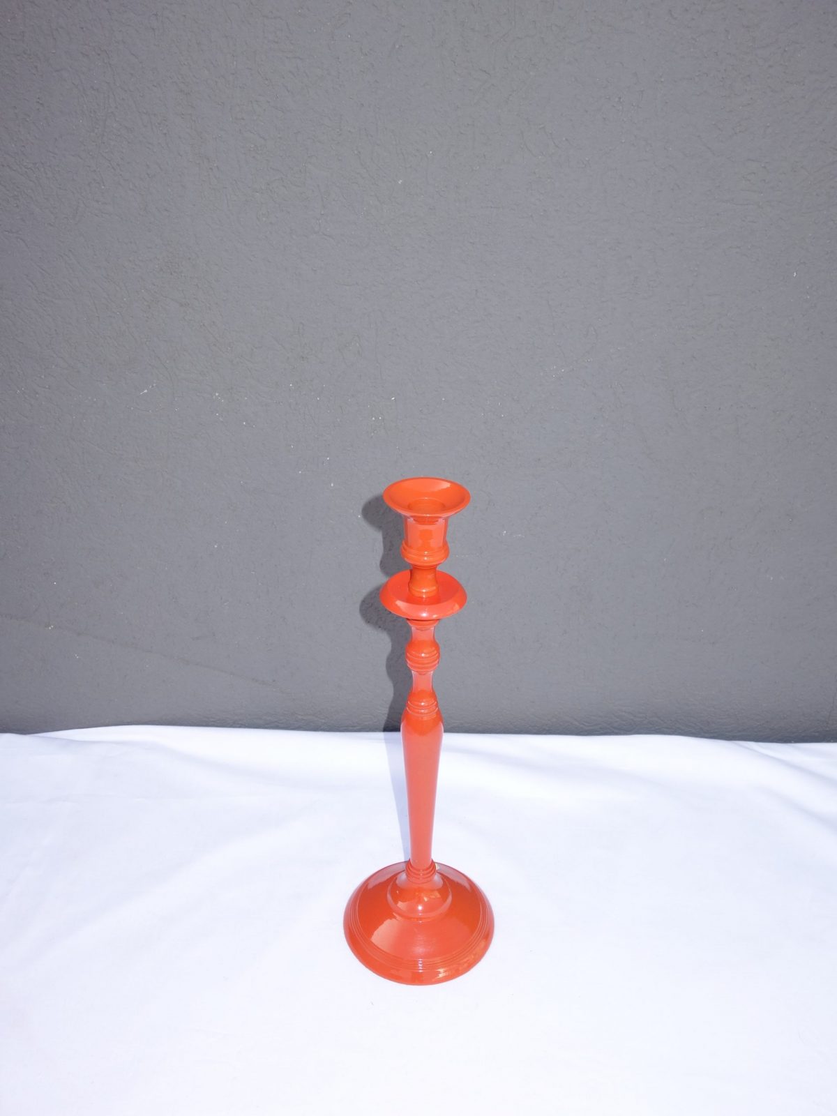 Svietnik oranžový  "POMARANČ" – Obrázok 5