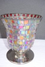 Pohár  z  lepeného  červeného  skla  13 cm – Obrázok 5