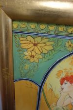 Obraz-zamyslená žena- replika"Alfons Mucha" – Obrázok 4