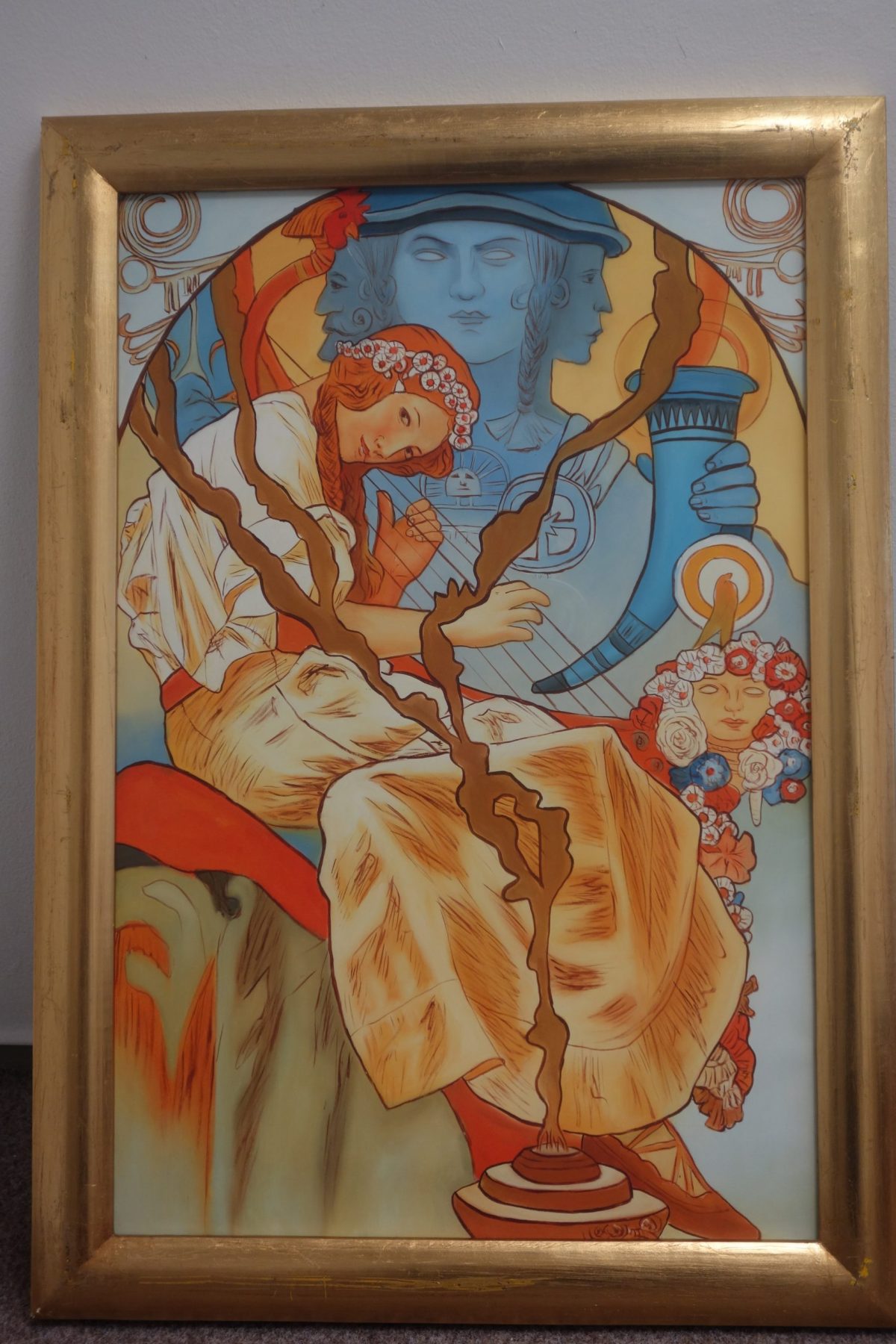 Obraz -replika"Alfons Mucha" – Obrázok 6