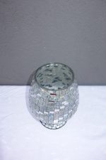 Pohár  z  lepeného  skla  24 cm  "SILVER" – Obrázok 6