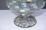 Pohár  z  lepeného  skla  24 cm  "SILVER" – Obrázok 4