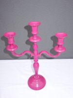 Svietnik purpurový  3 ramenný 37 cm – Obrázok 7