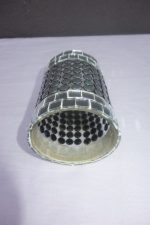 Svietnik zo strieborného  lepeného  skla – Obrázok 4