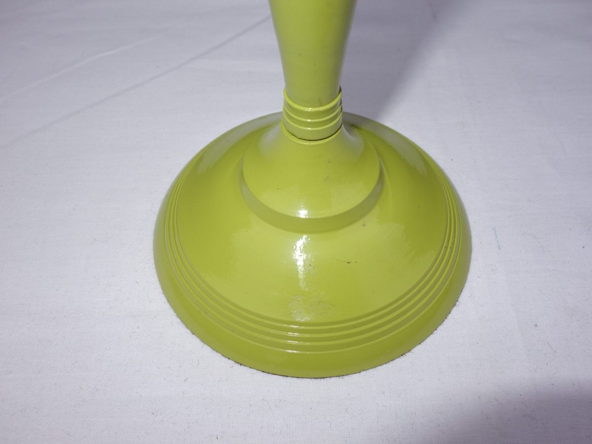 Svietnik zelený "OLIVA" 3 ramenný 37 cm – Obrázok 4