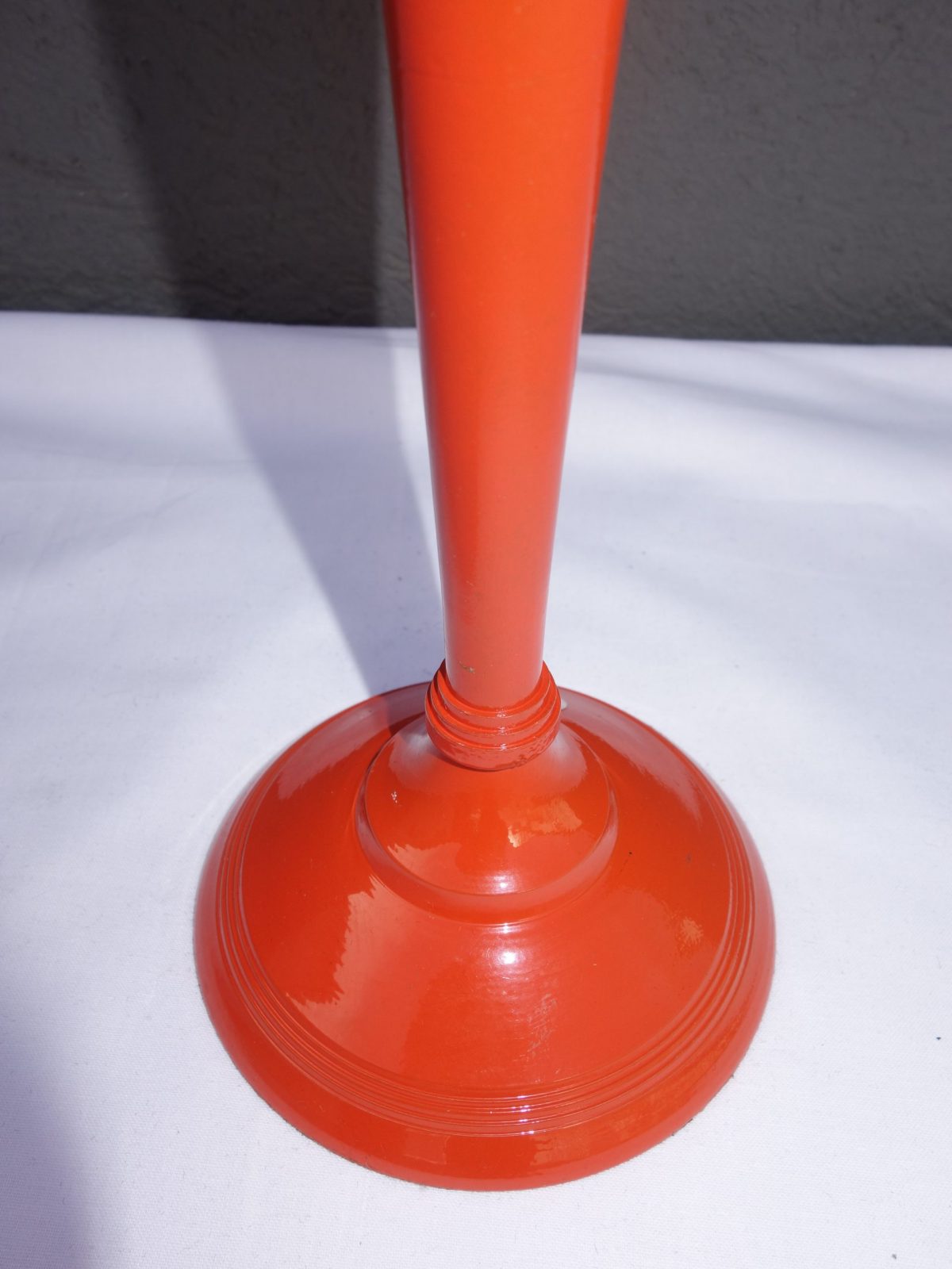 Svietnik oranžový  "POMARANČ" – Obrázok 3