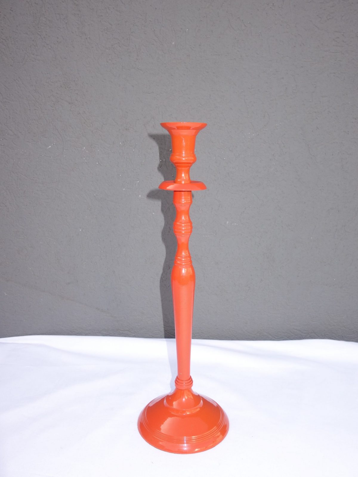 Svietnik oranžový  "POMARANČ" – Obrázok 2