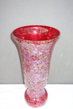 Váza z lepeného skla - 60 cm