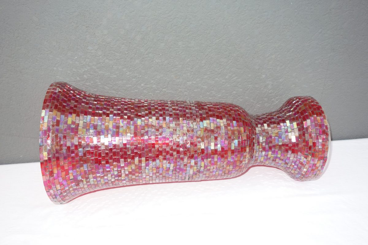 Váza z lepeného skla - 60 cm – Obrázok 5