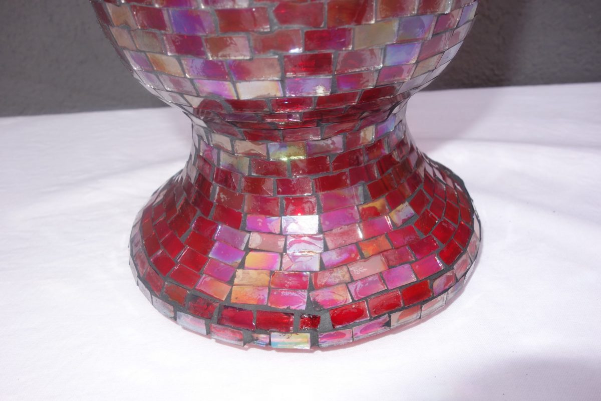 Váza z lepeného skla -30 cm – Obrázok 5