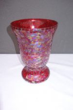 Váza z lepeného skla -30 cm