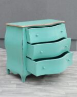 Komoda "BAROKO" hráškovo zelená – Obrázok 5