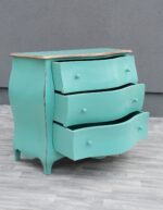 Komoda "BAROKO" hráškovo zelená – Obrázok 6