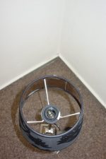 Nočná  lampa  sivo - čierna   - 52 cm – Obrázok 4