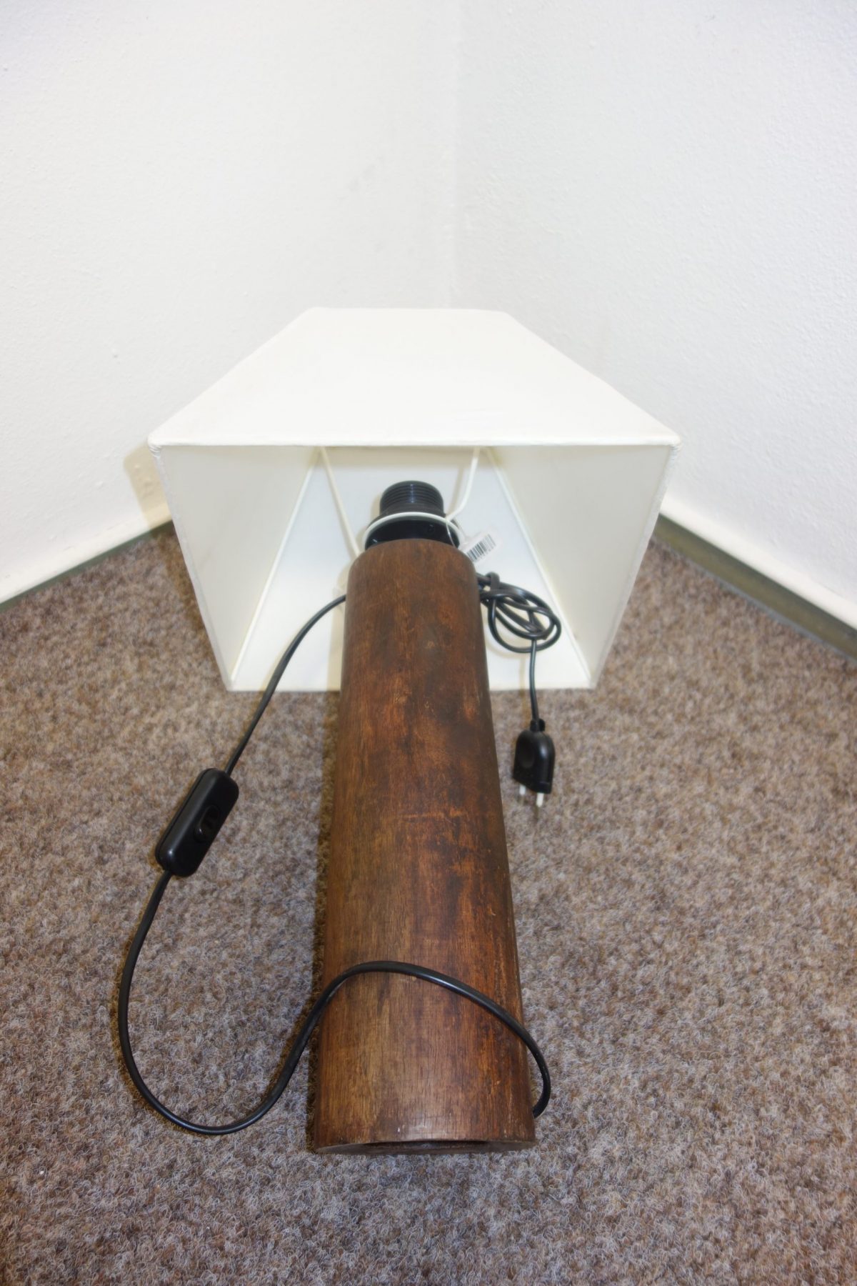 Nočná lampa-biela 50 cm – Obrázok 3