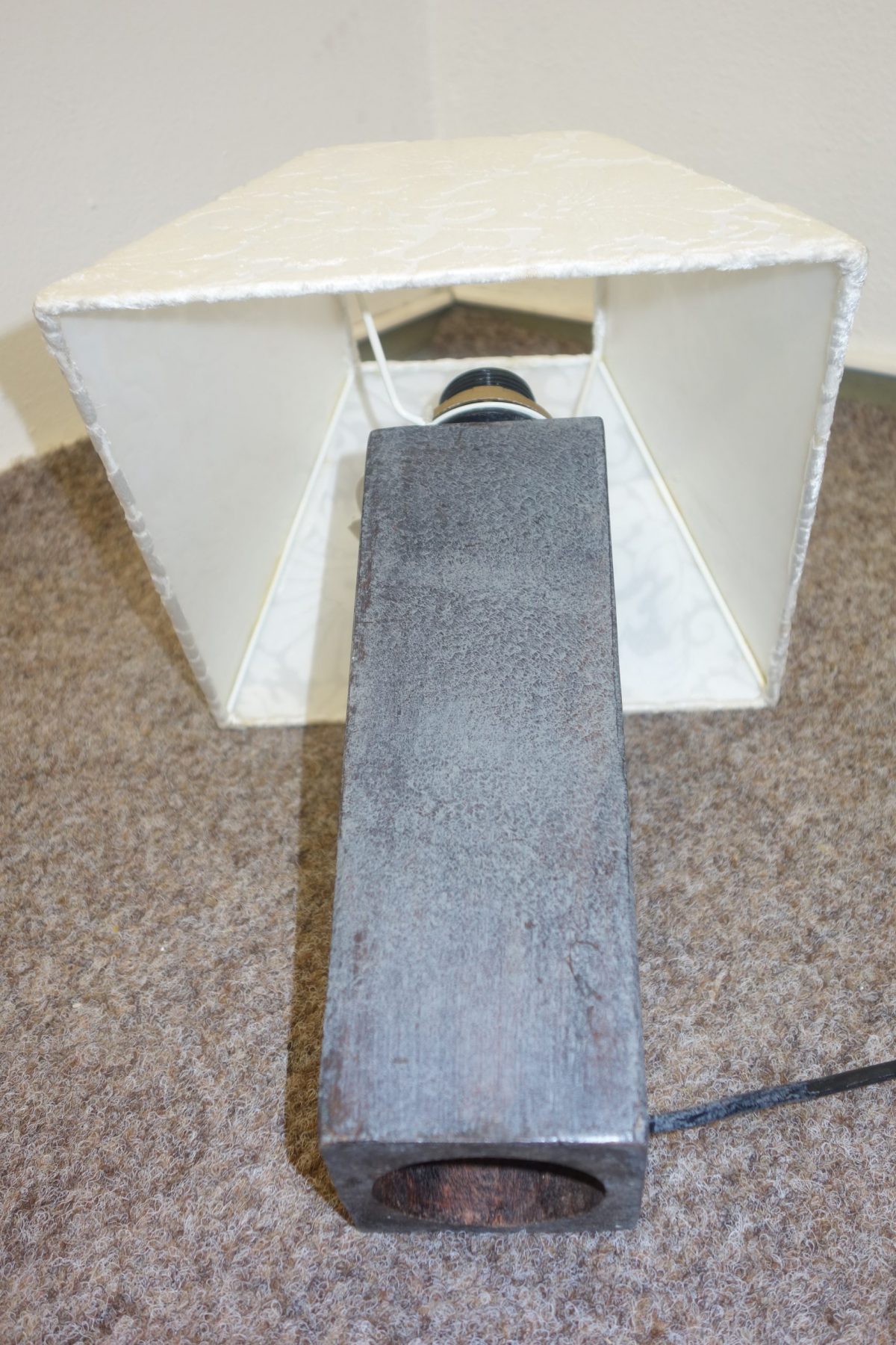 Nočná  lampa  biela  - 45 cm – Obrázok 3