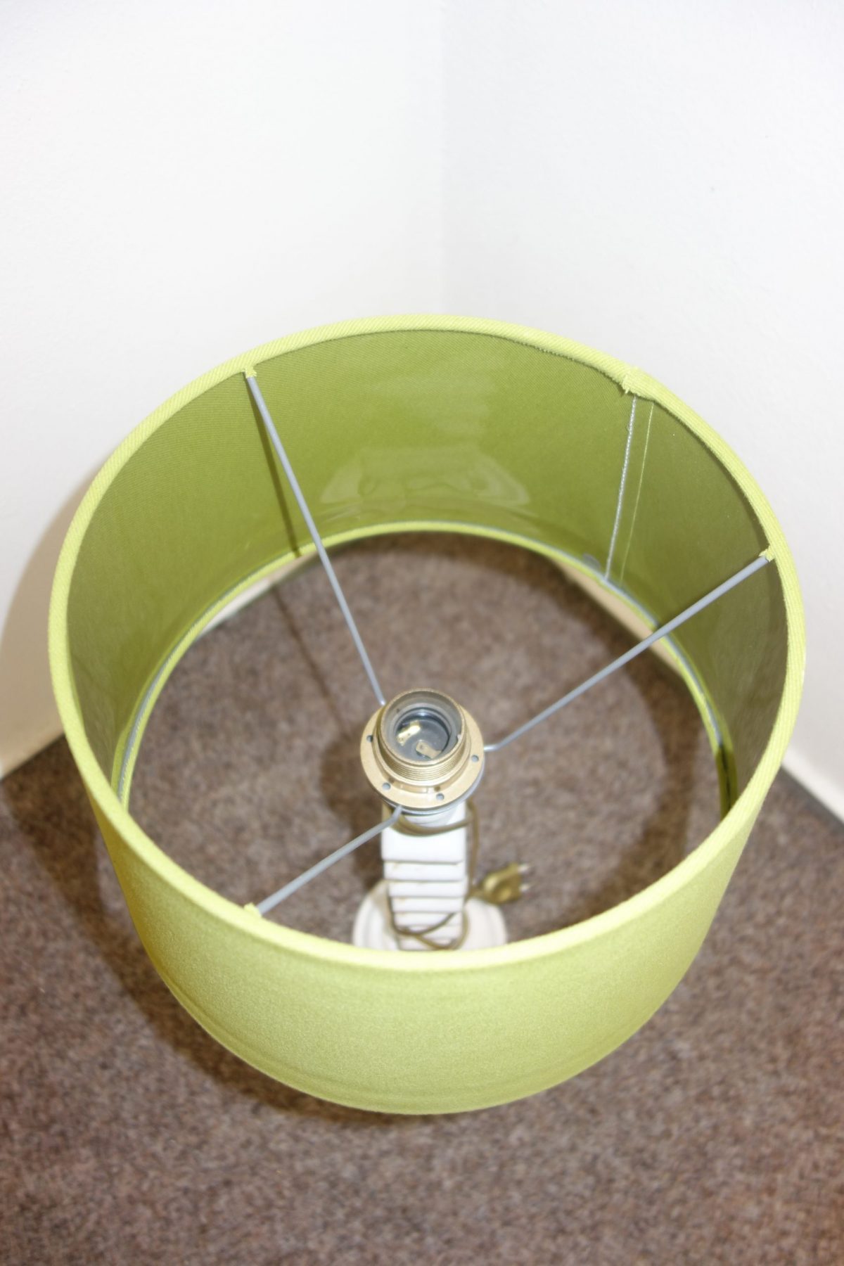 Nočná lampa-zelená 57 cm – Obrázok 3