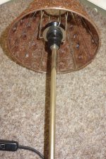 Nočná  lampa hnedá sieťovaná - 45 cm – Obrázok 5