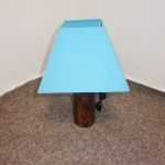 Nočná  lampa  modrá - 42  cm