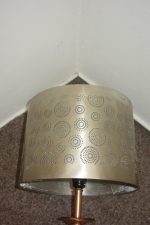 Nočná  lampa  strieborná  - 68  cm – Obrázok 2