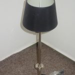 Nočná  lampa  čierna - 66 cm