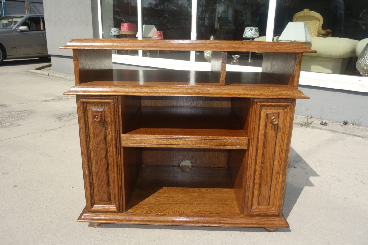 Komoda hnedá masív – Obrázok 5