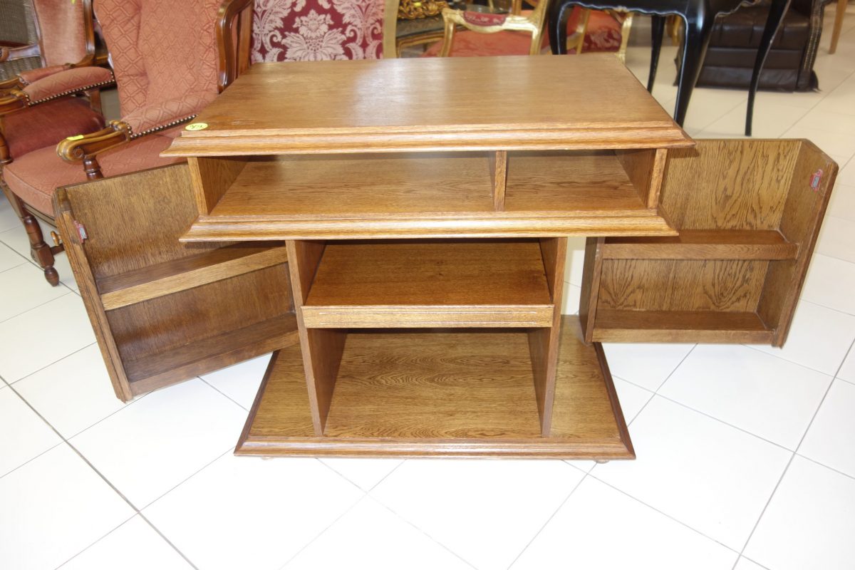 Komoda hnedá masív – Obrázok 7