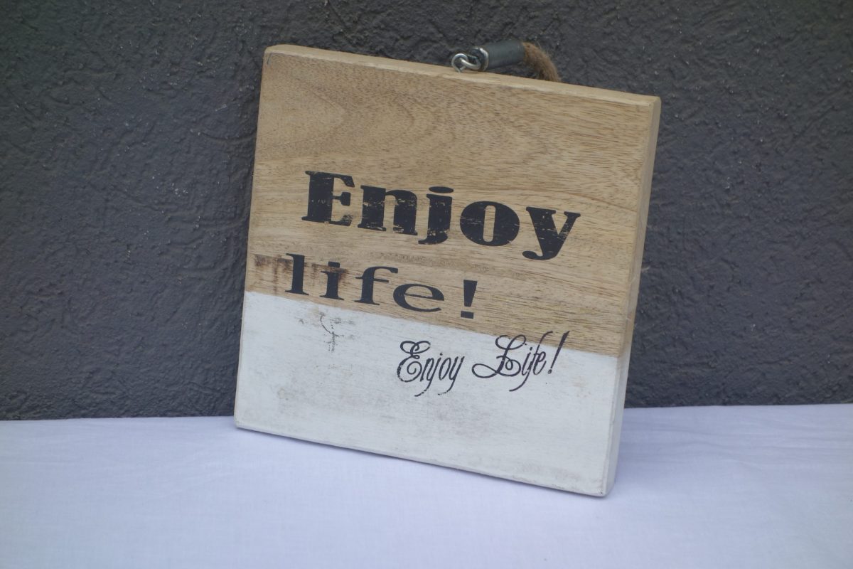 Drevená  tabuľa  s  nápisom  20  x  20  x  2,5  cm – Obrázok 2