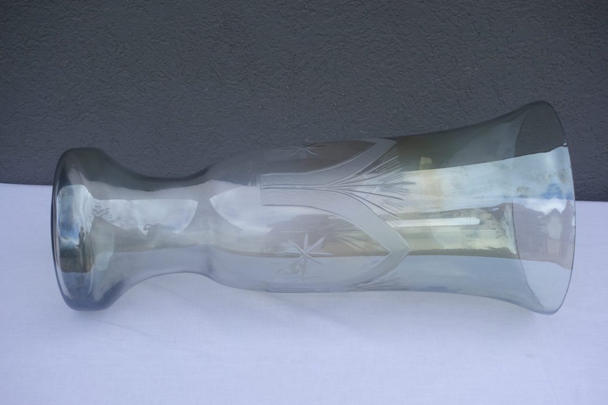 Sklenená  váza  so  zaujímavým  vzorom "MAXI" – Obrázok 2