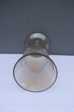 Sklenená  váza  so  zaujímavým  vzorom  s  jemným   oranžovým  nádychom – Obrázok 2