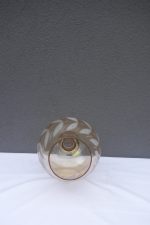 Sklenený   pohár  s  nádychom   jemnej  oranžovej   farby  "MAXI" – Obrázok 4