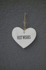 Srdiečko  drevené  "VŠETKO NAJLEPŠIE" – Obrázok 4
