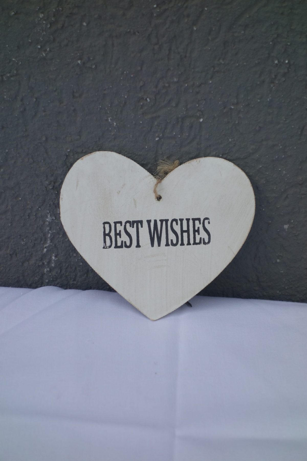 Srdiečko  drevené  "VŠETKO NAJLEPŠIE" – Obrázok 2