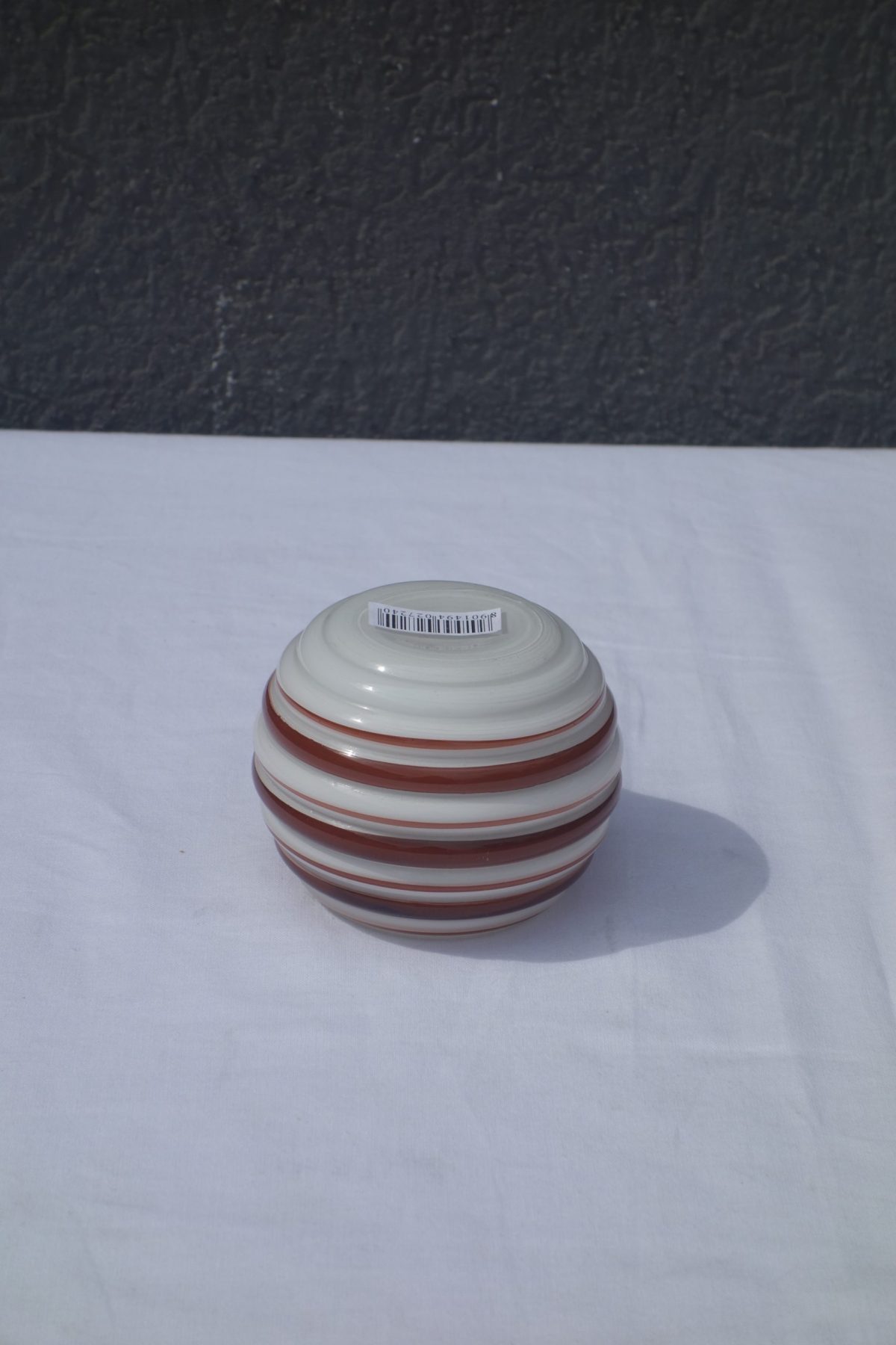 Svietnik   bielo  -  hnedý – Obrázok 2