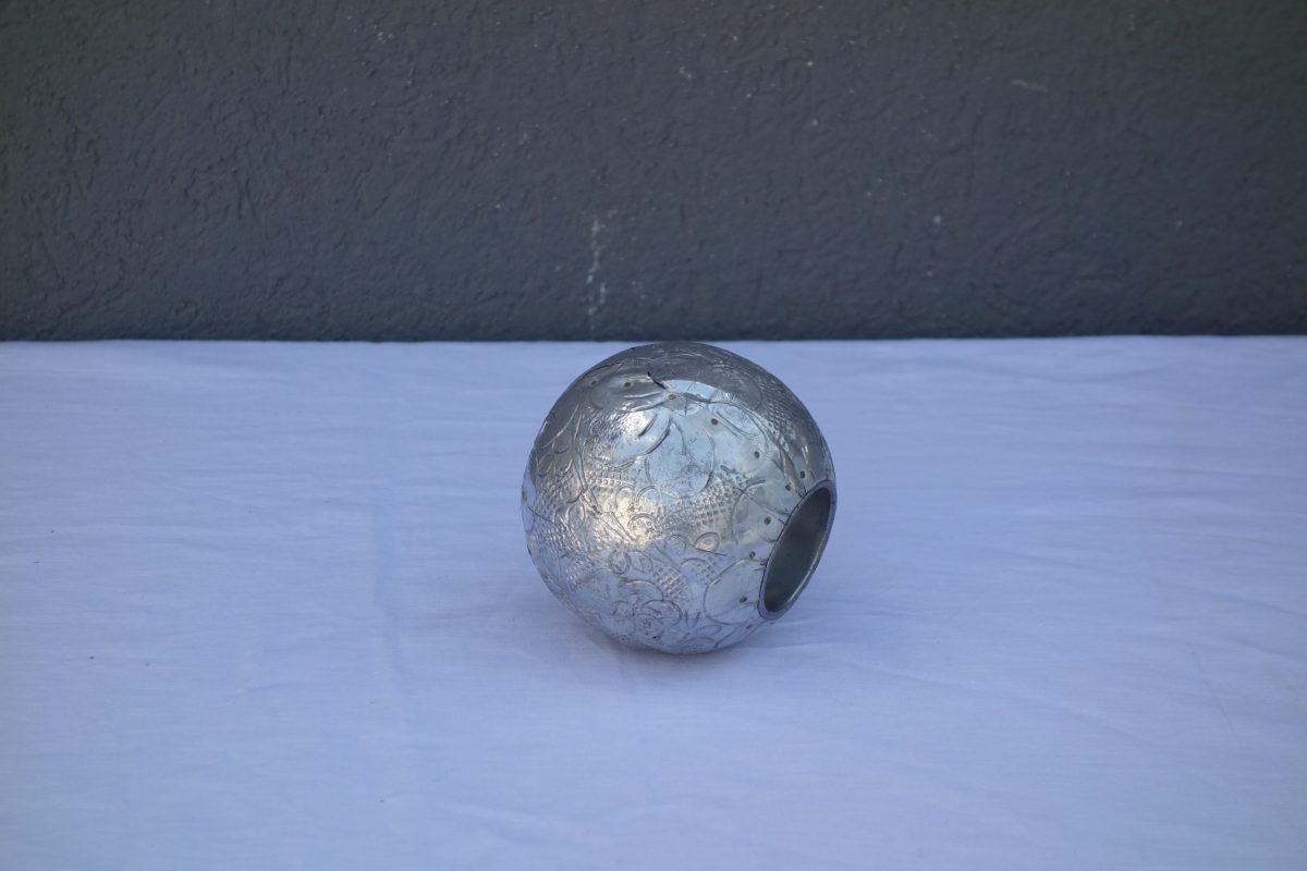 Svietnik   strieborný  veľký – Obrázok 2