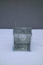 Svietnik  z  lepeného  skla  9  x  9,5  x  9,5  cm – Obrázok 3