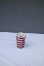 Svietnik   červeno  -  biely