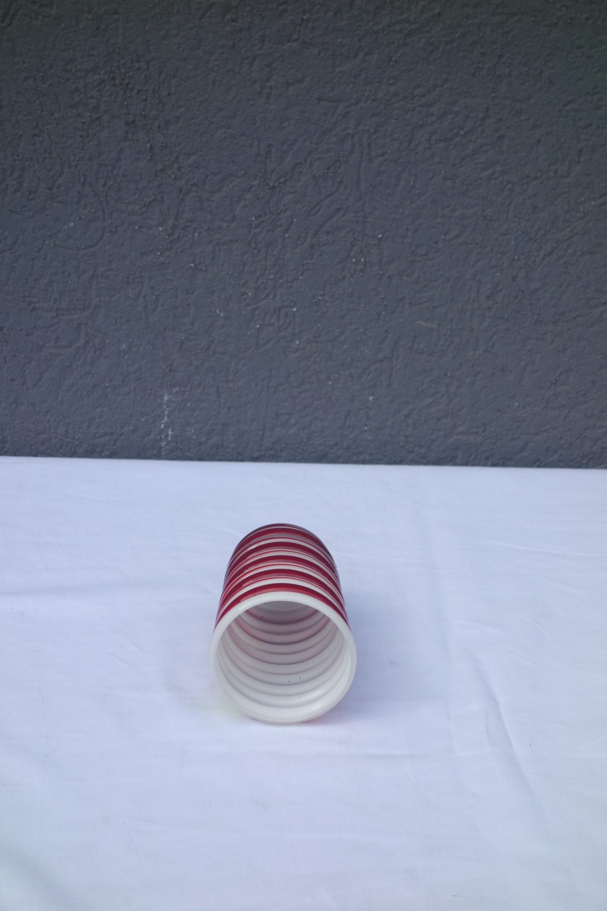 Svietnik   červeno  -  biely – Obrázok 2