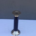 Svietnik  čierno  -  chrómový  27  cm