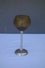 Čaša  kalich  žltej  farby – Obrázok 2