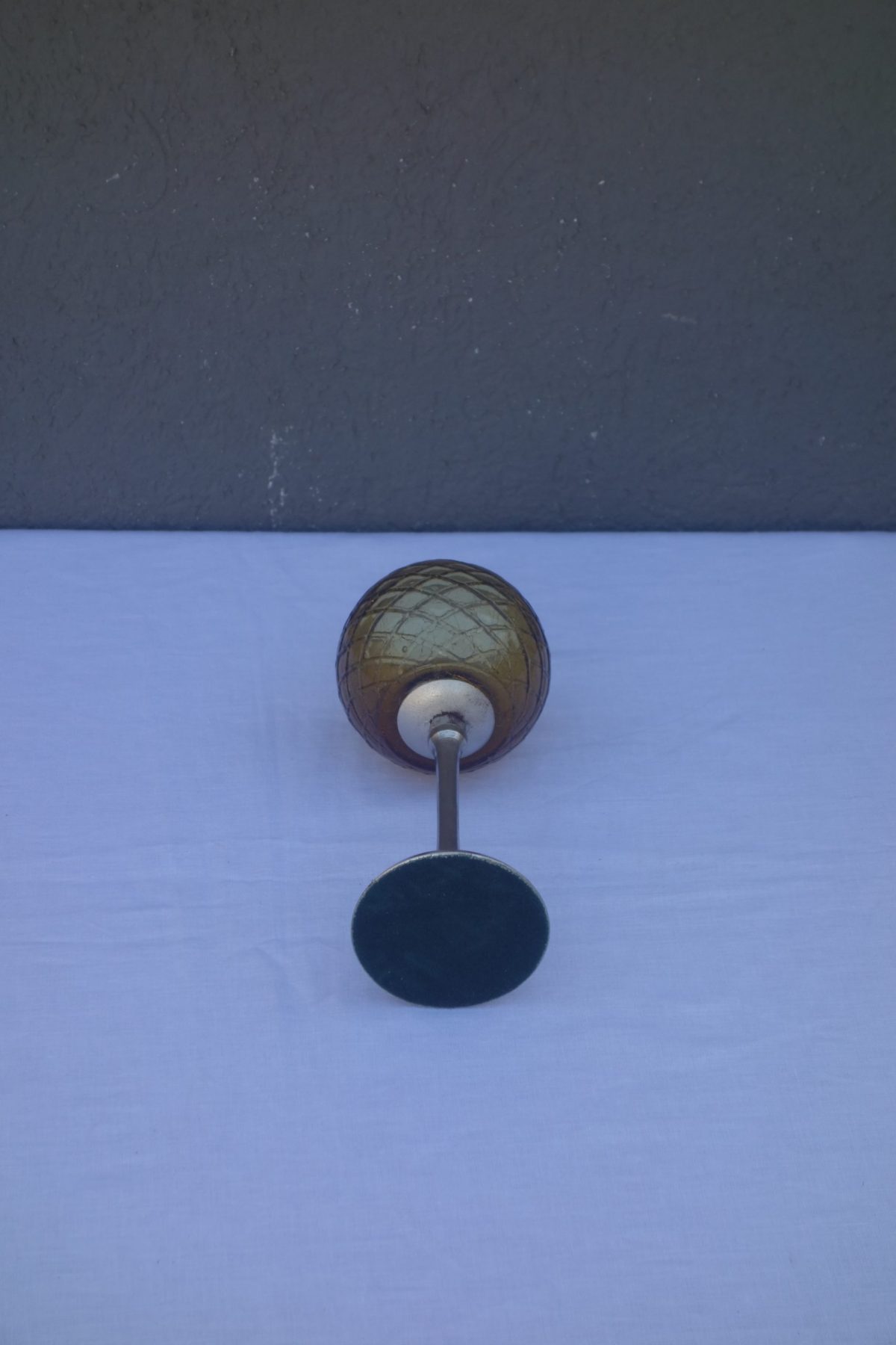 Čaša  kalich  žltej  farby – Obrázok 4