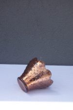 Sklenený  obal  na  kvetináč -  bronzový "MAXI" – Obrázok 4