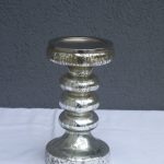 Svietnik  sklenený  24  x  12  cm