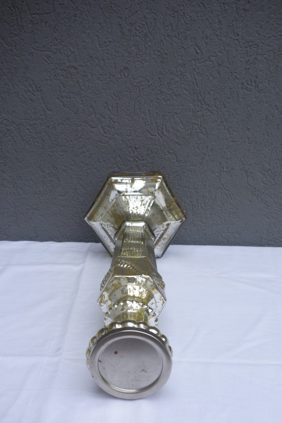 Svietnik  sklenený  veľký – Obrázok 2