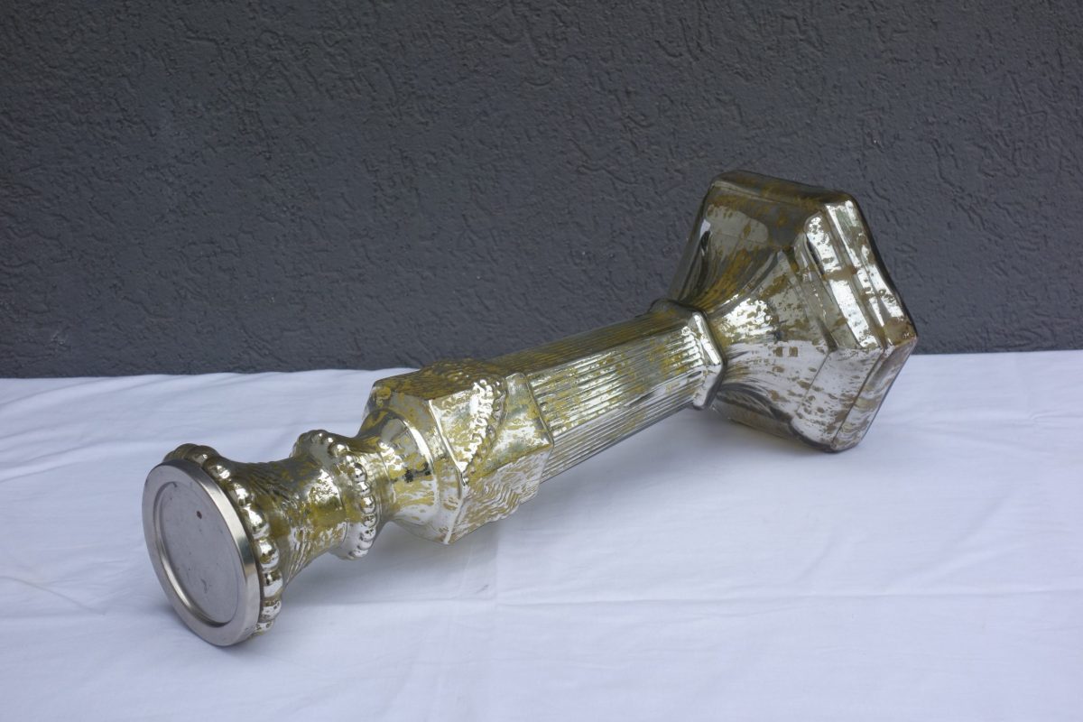 Svietnik  sklenený  veľký – Obrázok 4