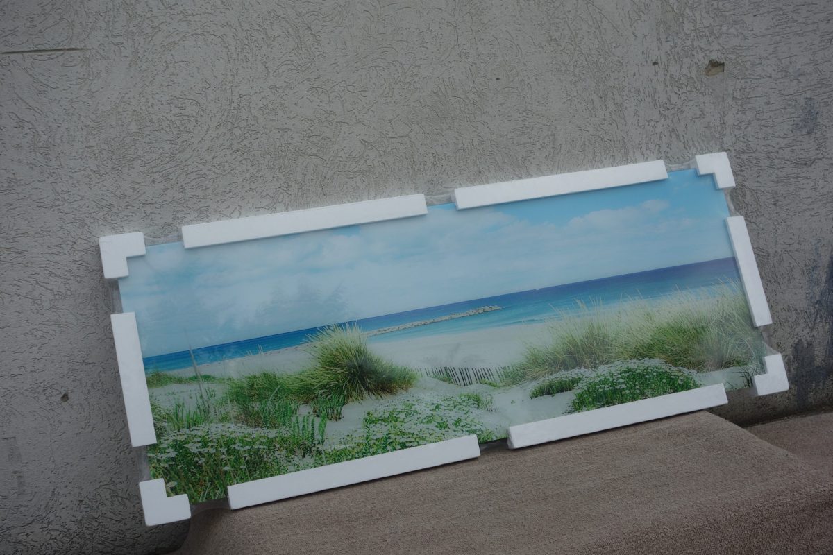 Obraz   na   skle    industriálny  - pláž – Obrázok 2