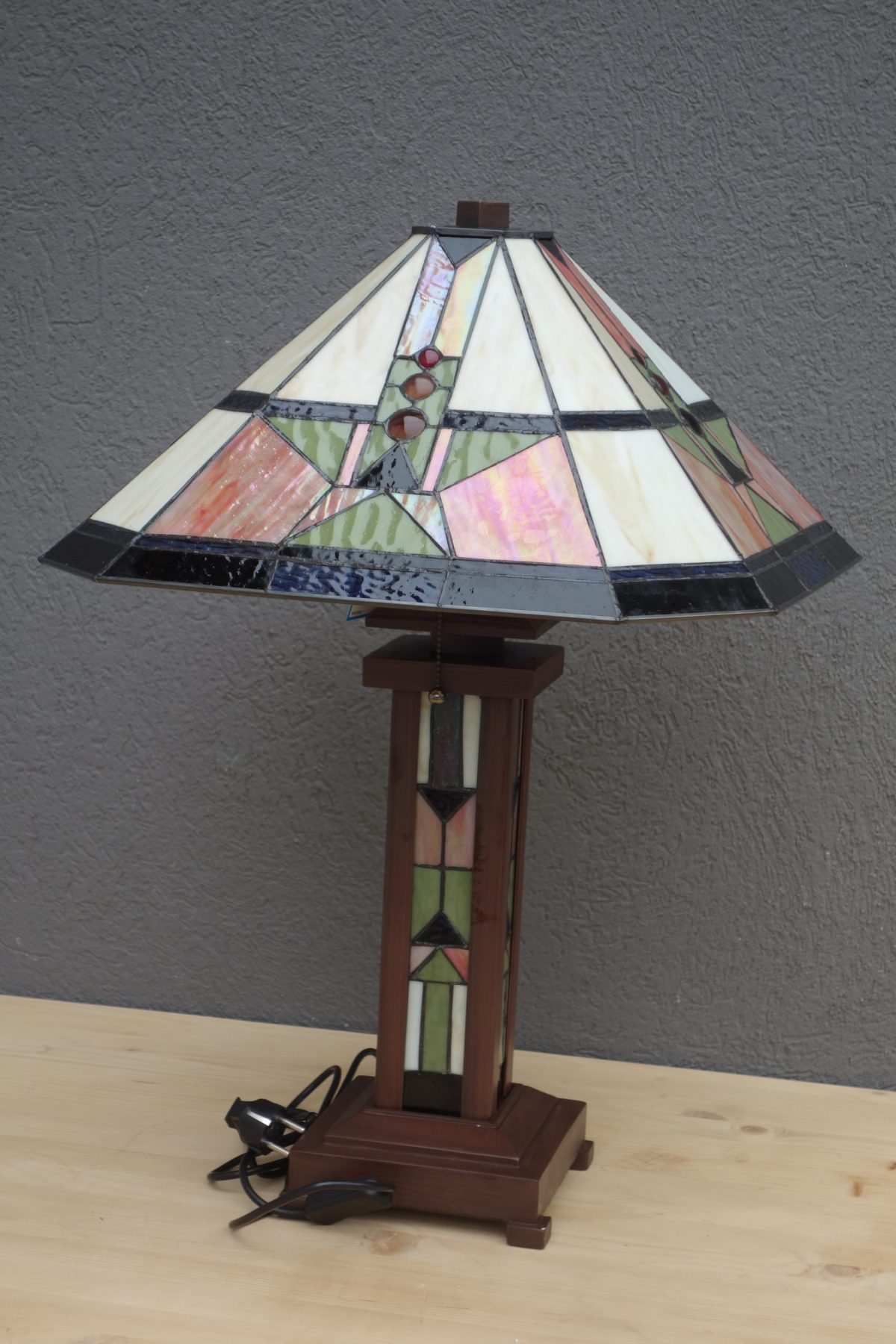 Lampa  nočná  Tiffany  70  x  50  cm – Obrázok 2